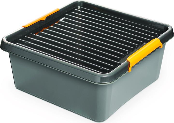 Produktbild Orplast Vorratsbehälter, Solidstore-Box, 18 l, grau (18 l)