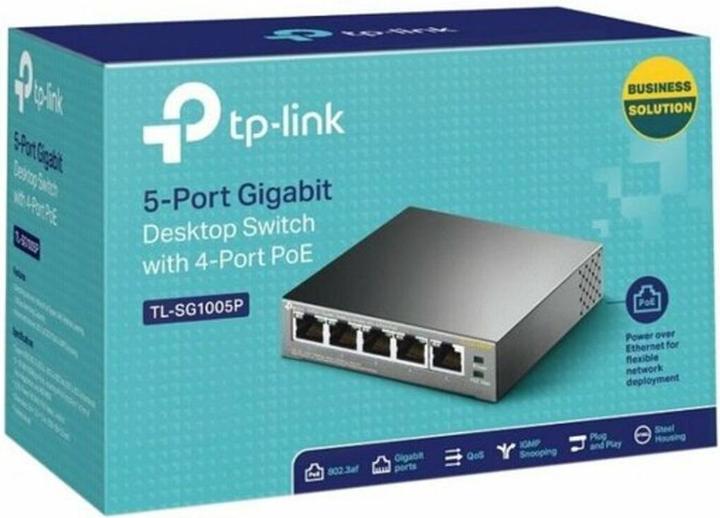 Actual product image TP-Link Tl-Sg1005p (5 ports)