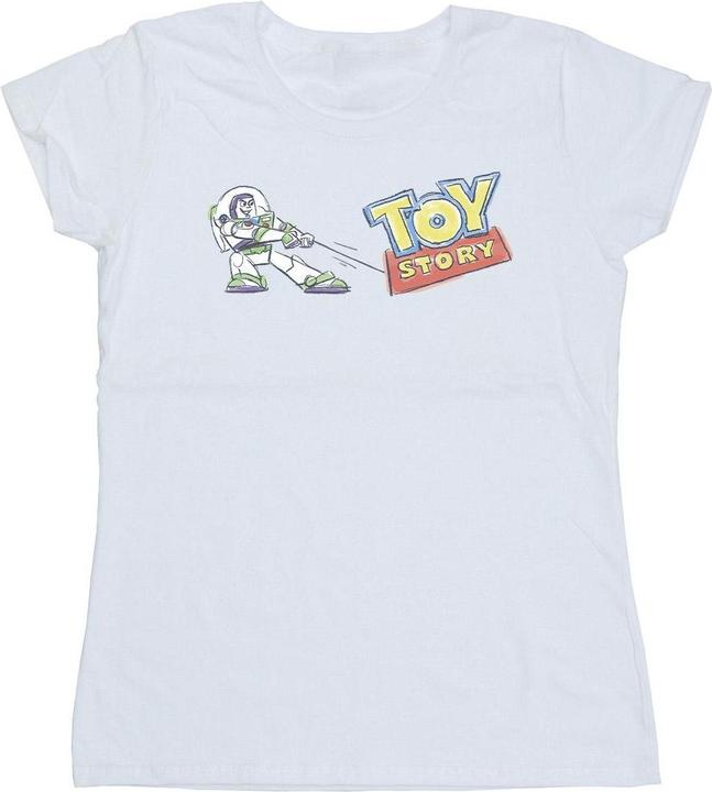 Image du produit Disney - T-shirt TOY STORY BUZZ PULLING LOGO - Femme (XXL)
