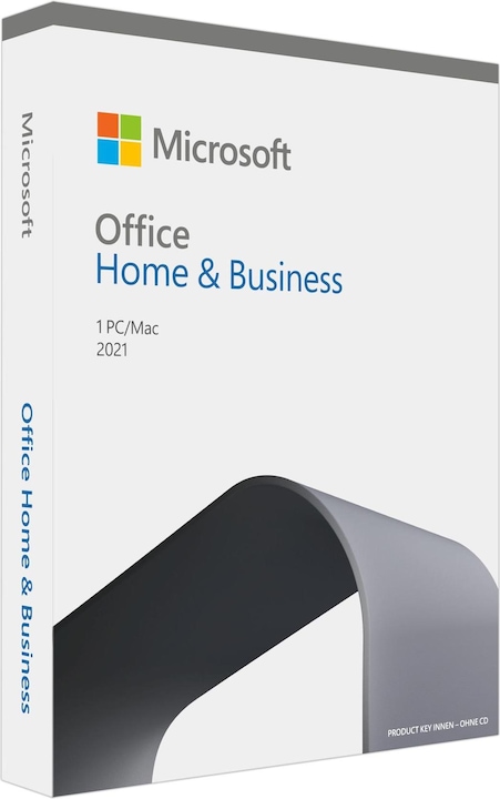 Microsoft Office Home & Business 2021 Volledige versie (1 Gebruiker, onbeperkt)