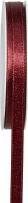 Actual product image Goldina Gift ribbon X-mas shimmer, 10 millimetres x 20 metres, cardinal