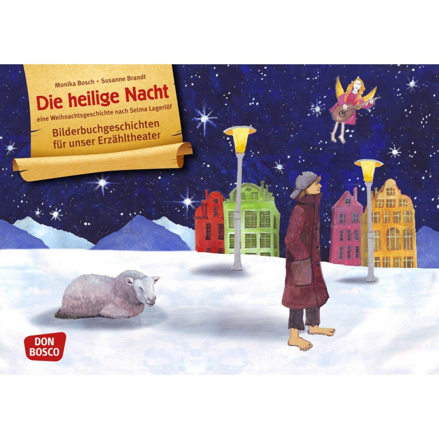 Die heilige Nacht. Eine Weihnachtsgeschichte nach Selma Lagerlöf. Kamishibai Bildkartenset, Fachbücher von Susanne Brand...
