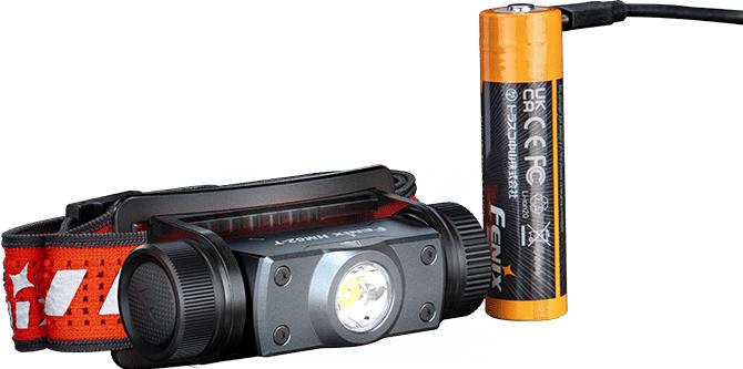 Actual product image Fenix HM62-T, LED headlamp, 1200 lumens, black (1200 lm)
