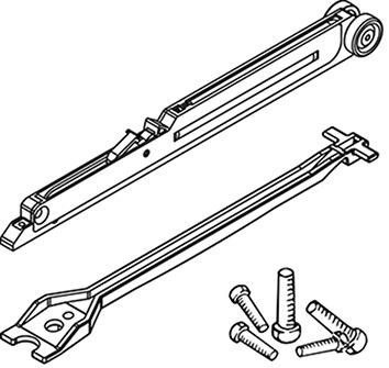 Actual product image HAWA Retraction damping for -PORTA 60/100 / DIVIDO 100