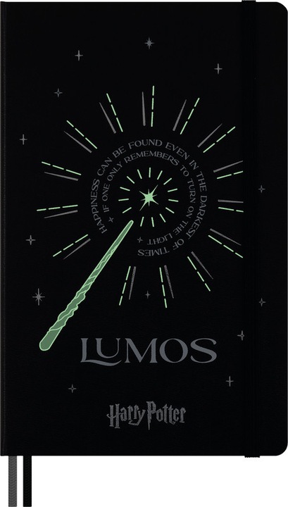 Immagine prodotto Moleskine Harry Potter Lumos (130 x 210 mm, Righe, Copertina rigida)