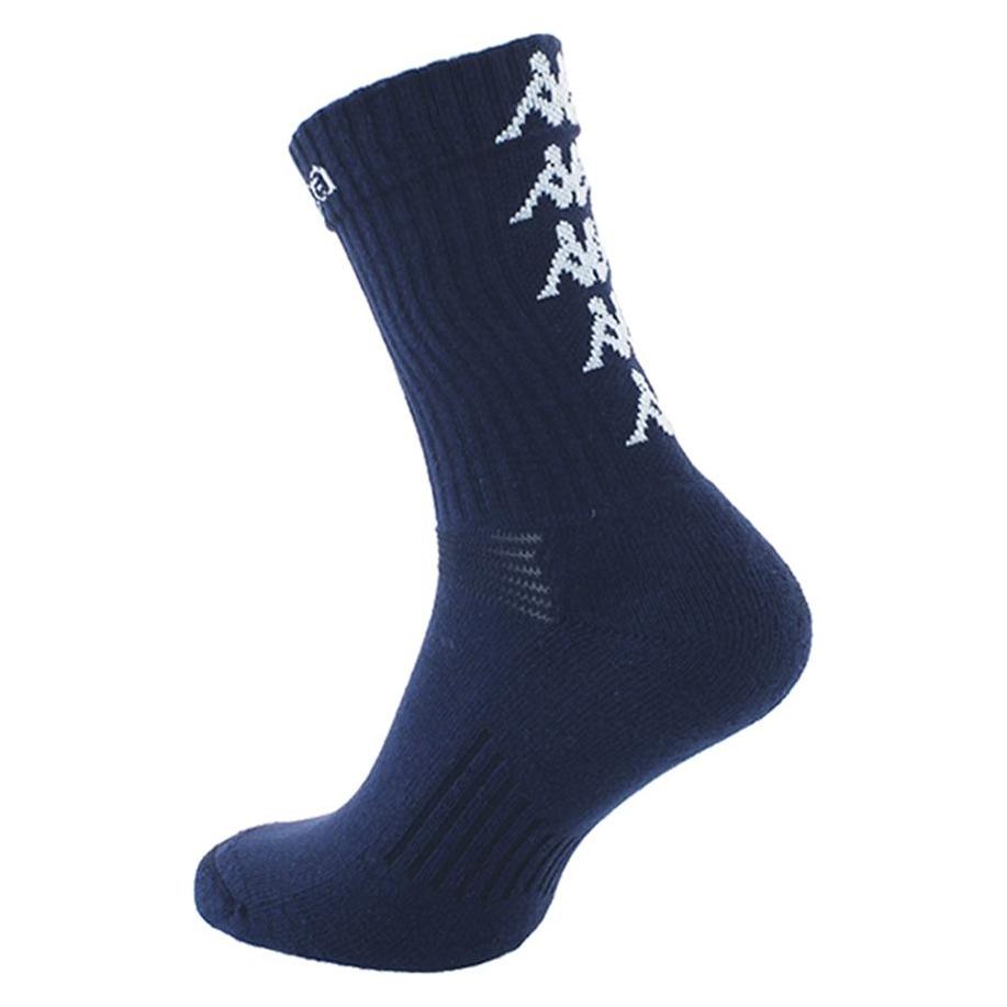 Kappa, Unisex, Sportsocken, Eleno Pack Of 3 Socks (31, 34), Blau