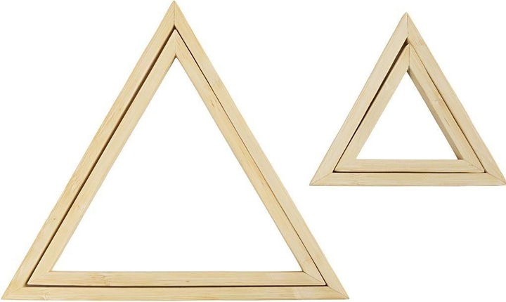 Produktbild Creativ Company Stickrahmen Dreieck 2 Grössen