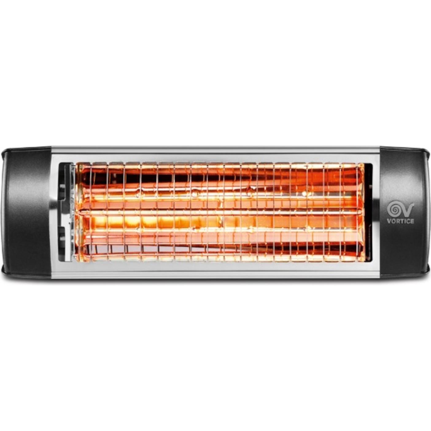 Thumbnail - Vortice Thermologika Soleil System, Heizstrahler, Schwarz