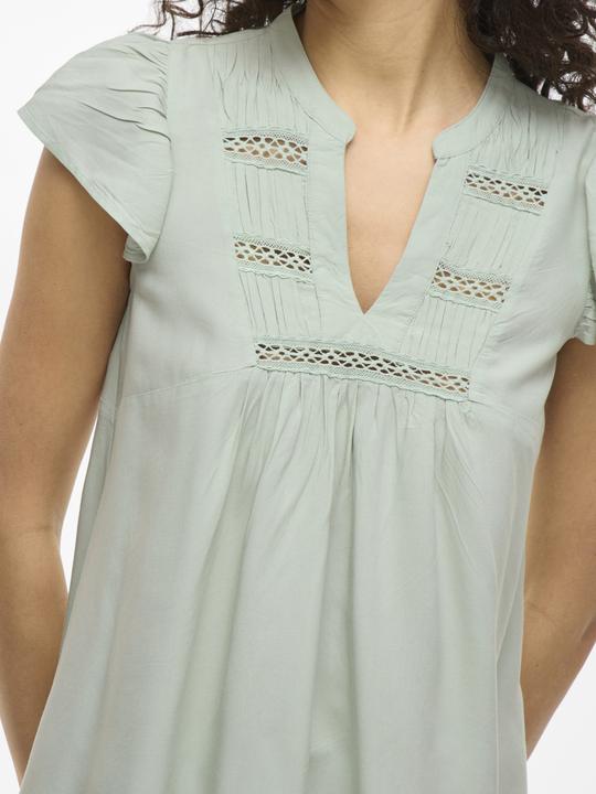 Actual product image Vila VIVISIA V-Ausschnitt Oberteil mit angeschnittenen Ärmeln (40)