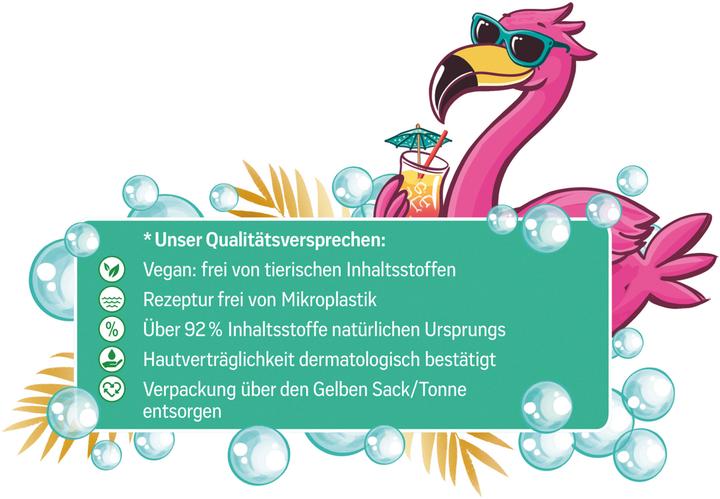 Produktbild Tetesept Glücklicher Flamingo (40 ml, Schaumbad)
