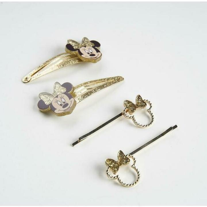 Image du produit Minnie Mouse Minnie - pinces à cheveux 4 pièces, or