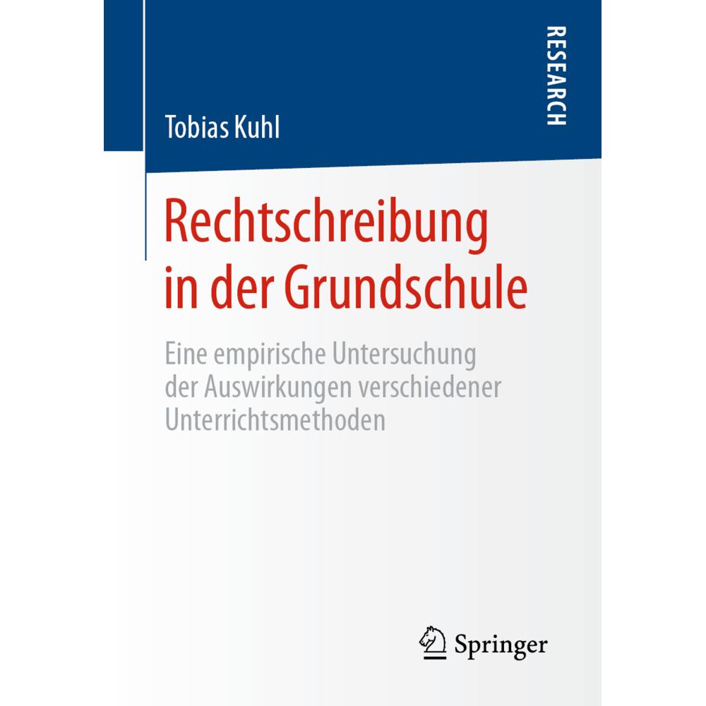 Kuhl:Rechtschreibung in der Grundschule, Schulbücher von Tobias Kuhl