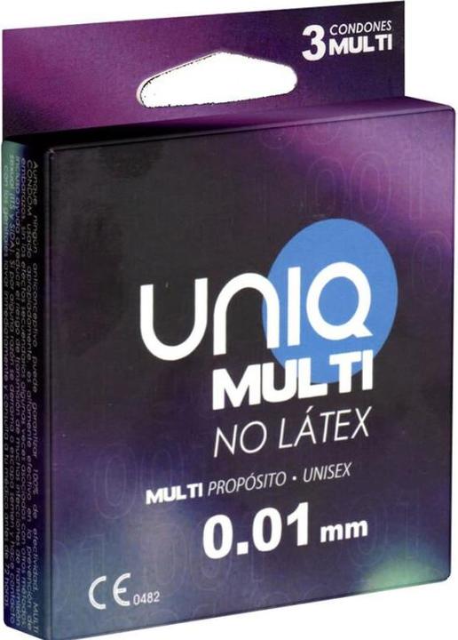 Actual product image Uniq Multi Latex Free Condoms 3 Units (3 pcs.)