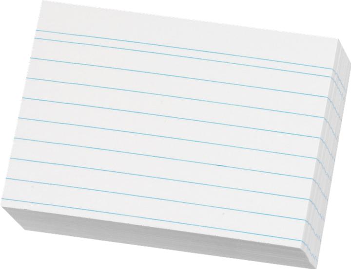 Produktbild Herlitz 1150887 Karteikarte (e) (A8, 120 g/m², 200 x)