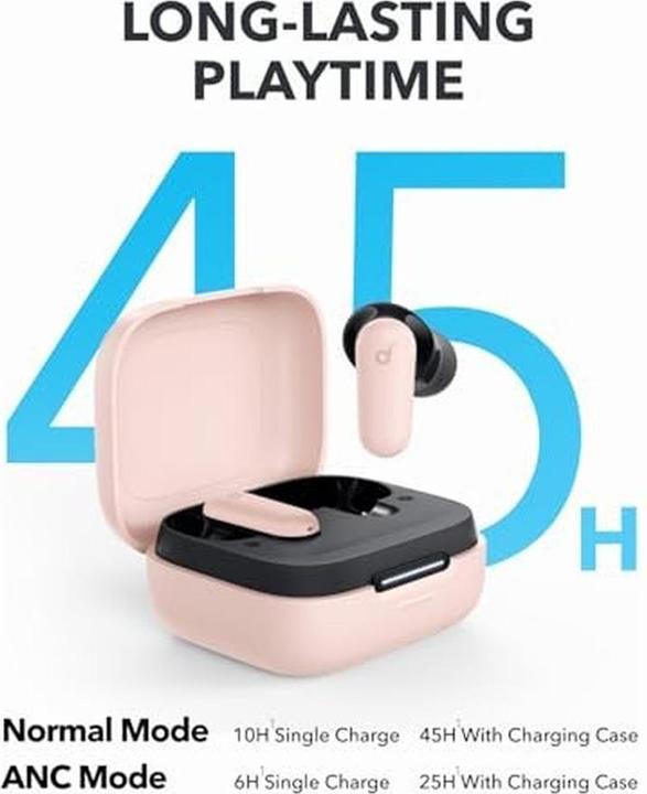 Actual product image soundcore P30I Pink (ANC, 8 h, Wireless)