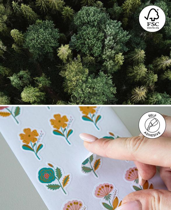 Produktbild I Am Creative Sticker Blumen (4 Sticker)