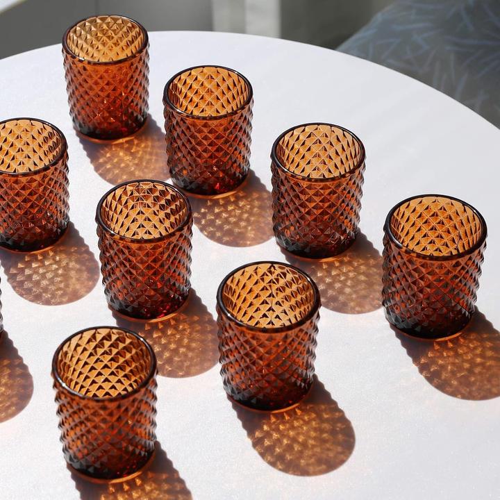 Actual product image Vohocandle Teelichtgläser im Vintage-Stil-Set (12 Stück)