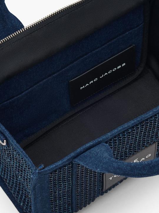 Produktbild Marc Jacobs borsa the small tote in denim with critical application