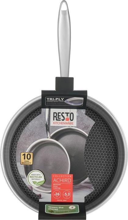 Image du produit Resto FRYPAN D26 H5.3CM/95347 (26 cm, Poêle à frire, Acier inoxydable, Aluminium)