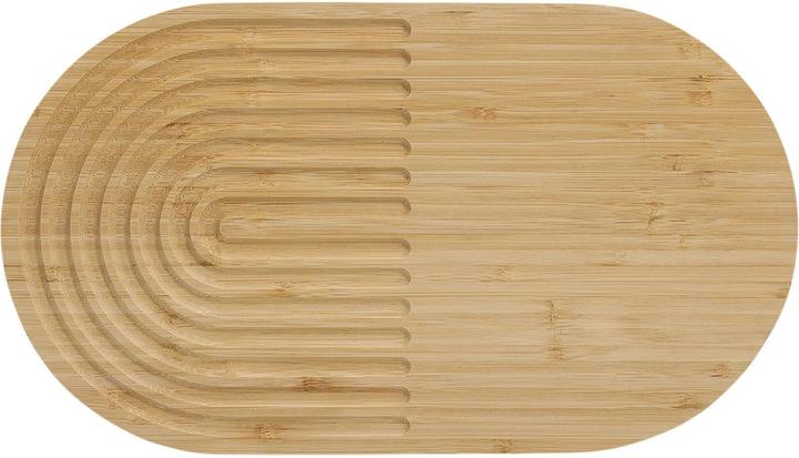 Actual product image Zeller Present Topfuntersetzer Bambus 35x20x1.5 cm (1x, Pan coaster)