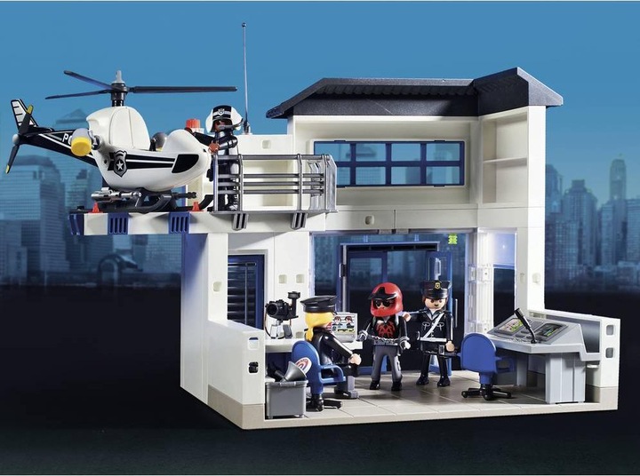 Image du produit Playmobil 71602 Poste de police (71602, Playmobil Action Heroes)