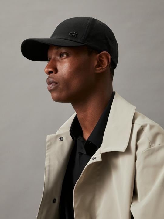 Produktbild Calvin Klein Herren Cap CK Baseball Cap mit Logo, Schwarz (Black), Onesize