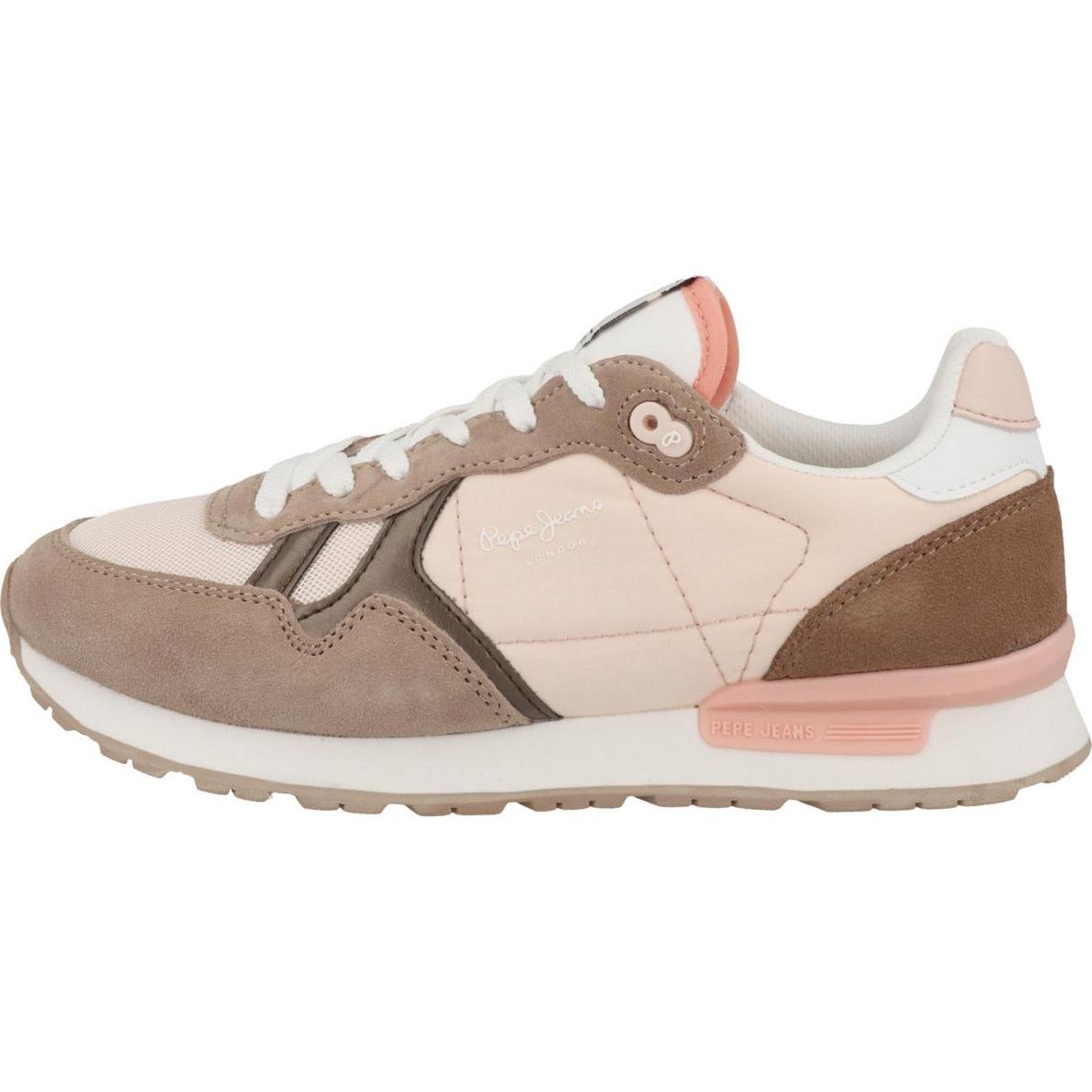 Pepe Jeans, Damen, Sneaker, Brit Camp, Rosa, (39)