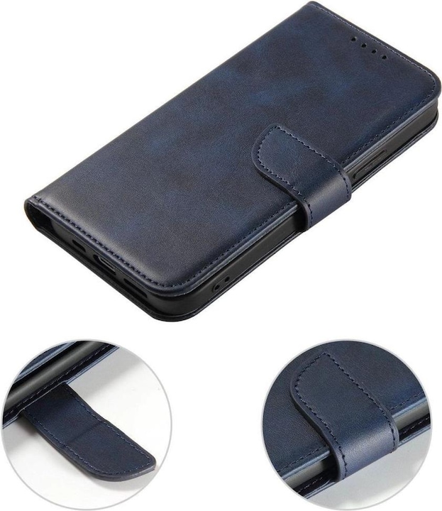 Produktbild Hurtel Back panel cover Magnet Case with Flip for Samsung Galaxy A56 - Blue (Samsung Galaxy A56)