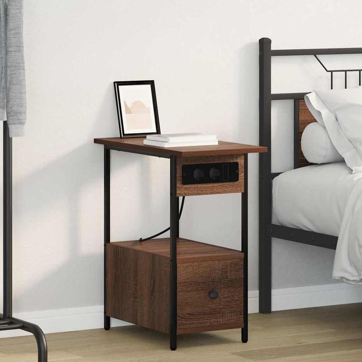 Image du produit VidaXL Table de chevet (60 x 30 x 61 cm)