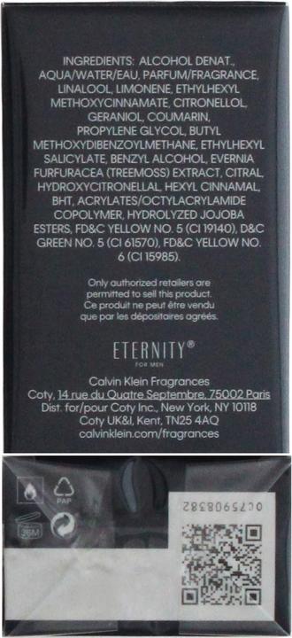 Immagine prodotto Calvin Klein Eternità (Eau de toilette, 30 ml)