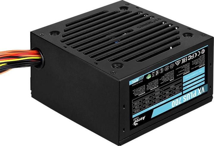 Produktbild AeroCool VX PLUS 700 Netzteil 700 W 20+4 pin ATX ATX Schwarz (700 W)