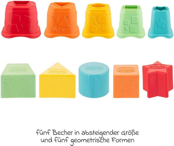 Actual product image Chicco 2 in 1 stacking cup - Eco+