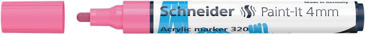 Nährwerte und Zutaten Schneider Acrylmarker Paint-It 320 4mm pink (Pink, 4 mm, 1 x)