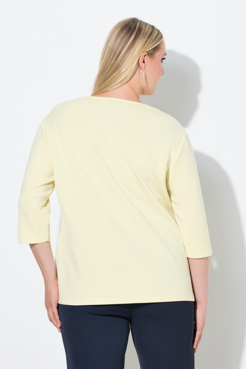 Actual product image Ulla Popken Asymmetric Modal Blend Sweatshirt (54)
