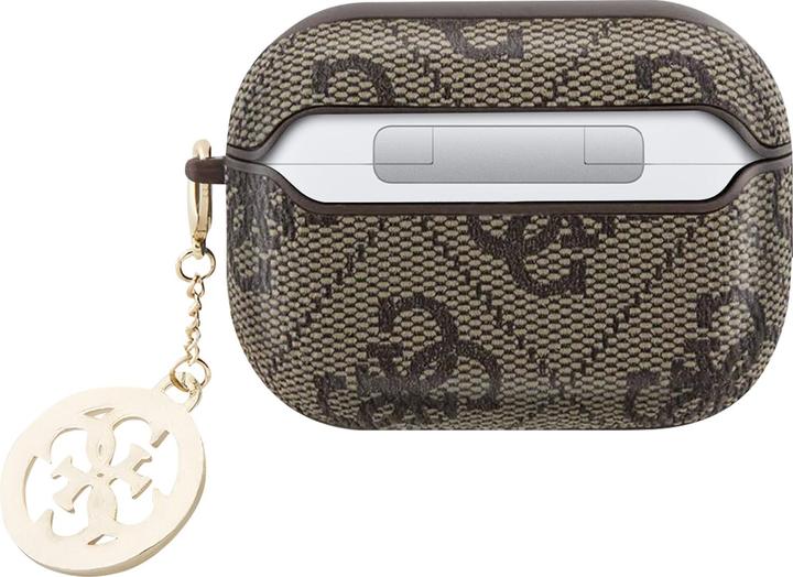 Produktbild Guess Cover für Airpods Pro 4G Script mit glitzerndem Charm mit Strassverzierung (Kopfhörer Hülle)