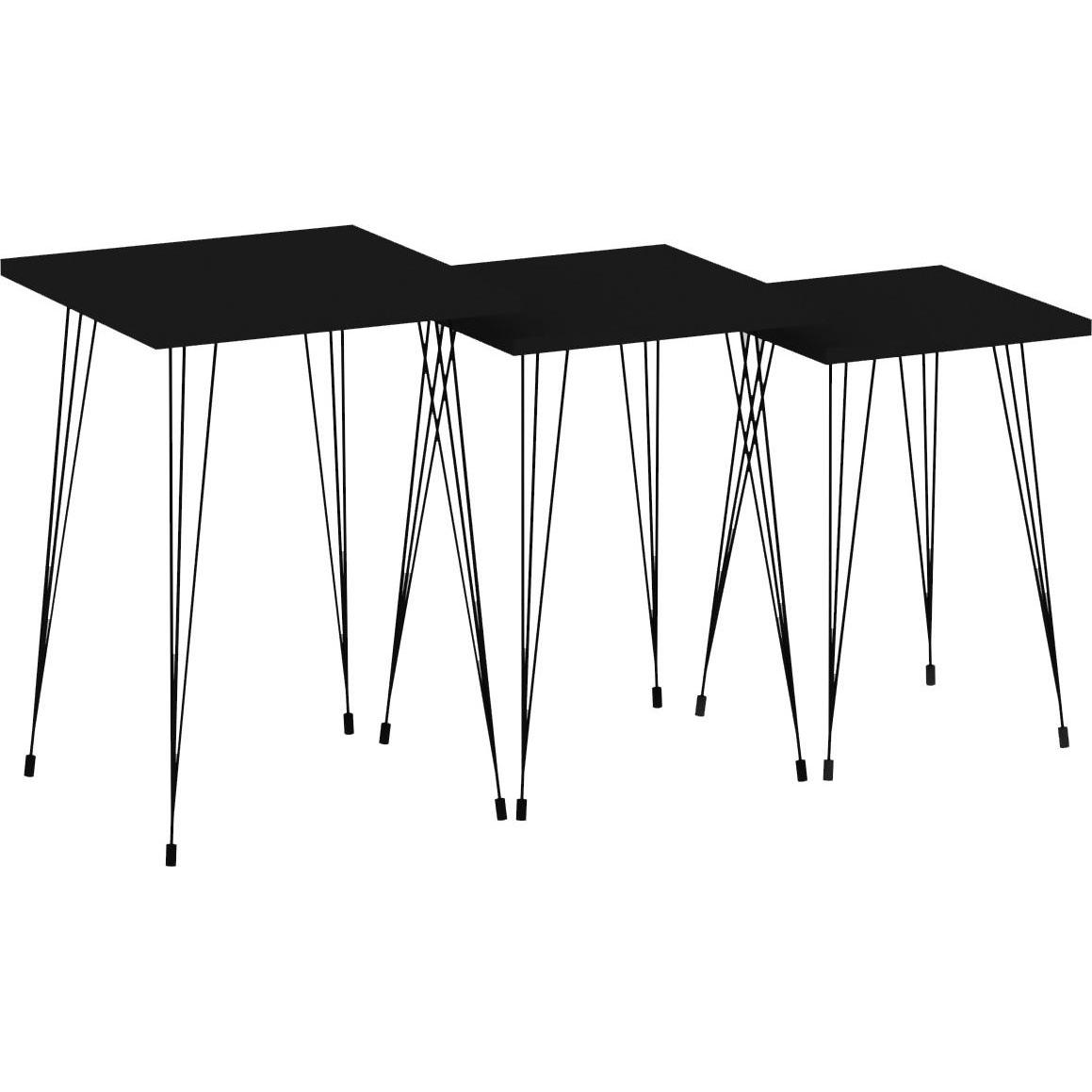 Hanah Home, Couchtisch + Beistelltisch, Mali (44 x 52 x 45 cm)