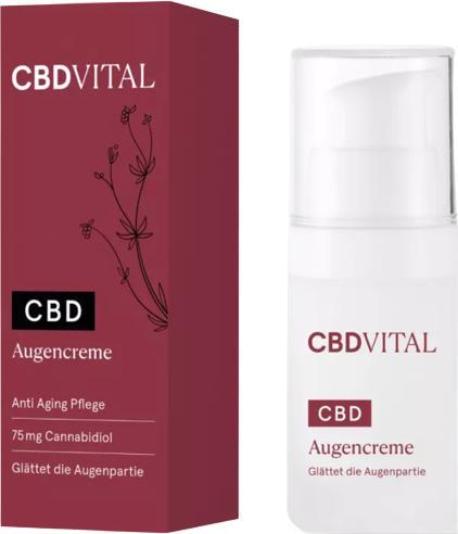 Image du produit CBD Vital Premium (Soin des yeux Sérum, 15 ml, Journée)