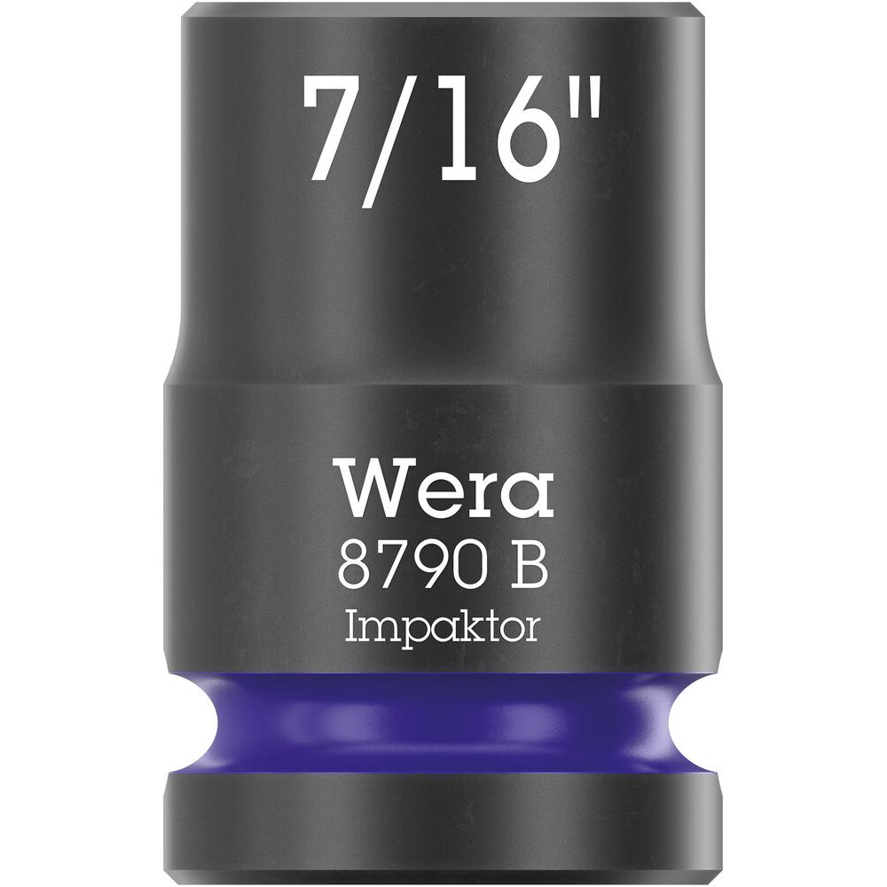 Wera, Steckschlüssel + Stecknuss, 8790 B Impaktor 7/16"