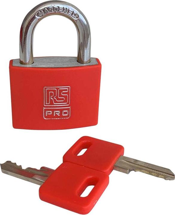 Immagine prodotto RS PRO Lucchetto con chiave uguale, grillo Ø 6mm x 22mm