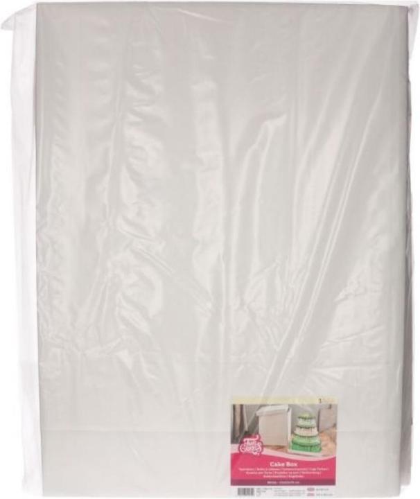 Image du produit FunCakes Boîte à gâteaux blanche 52x52x70cm pk/1
