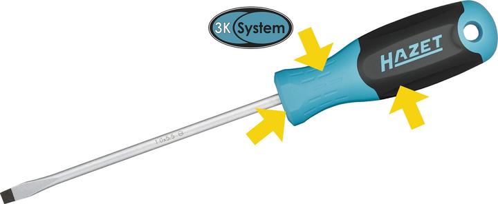 Productafbeelding HAZET Bithouder 811BML ∙ 1/4 inch (6,3 mm) zeskant, hol ∙ 210 mm (Inbus)