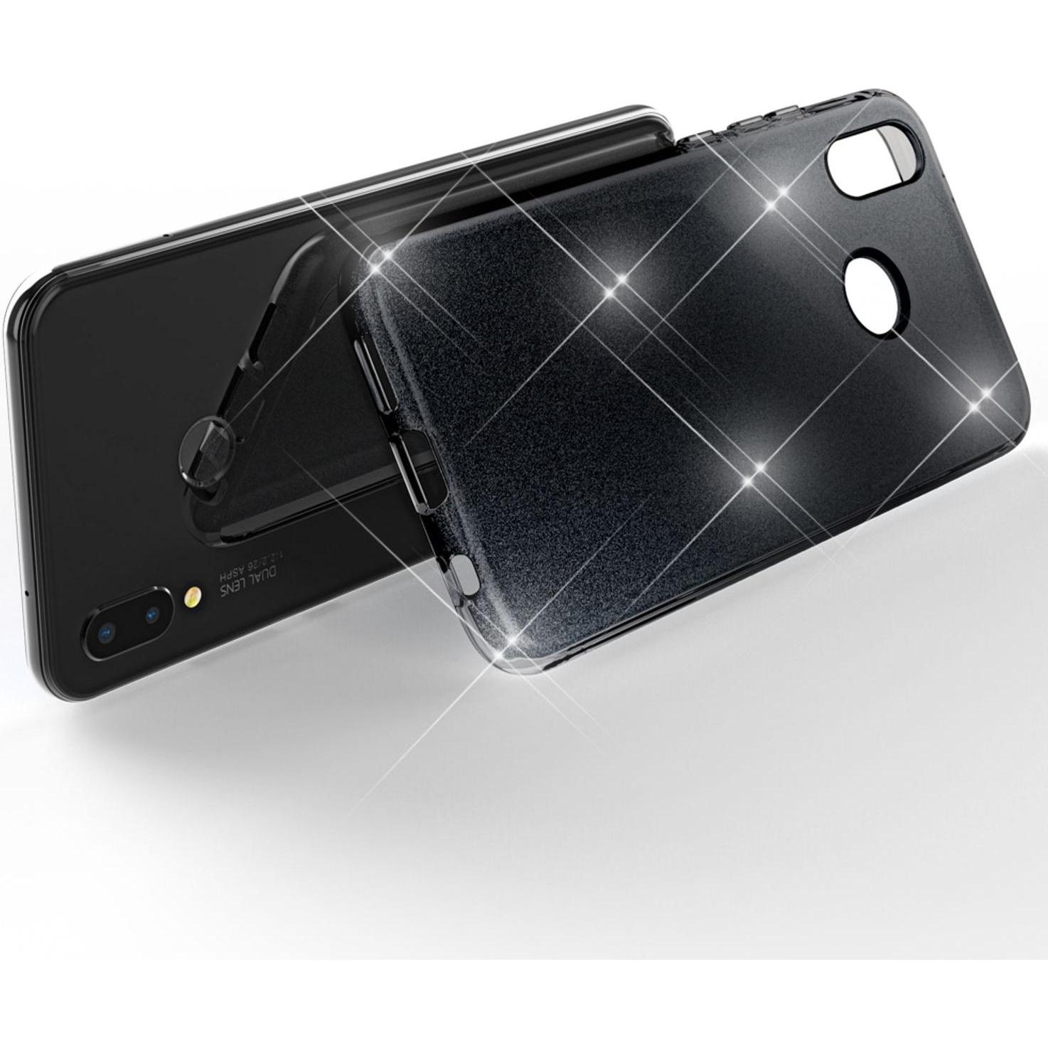 Thumbnail - Nalia Handyhülle (Huawei P20 Lite), Smartphone Hülle, Schwarz