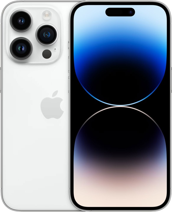 Apple iPhone 14 Pro (512 GB, Silver, 6.10", SIM + eSIM, 48 Mpx, 5G)
