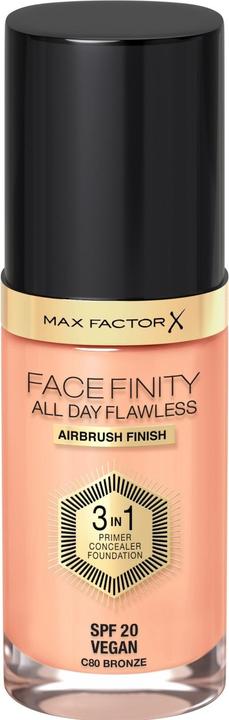 Max Factor Facefin All Day Flaw Make Up No 80 (C80 Bronze)