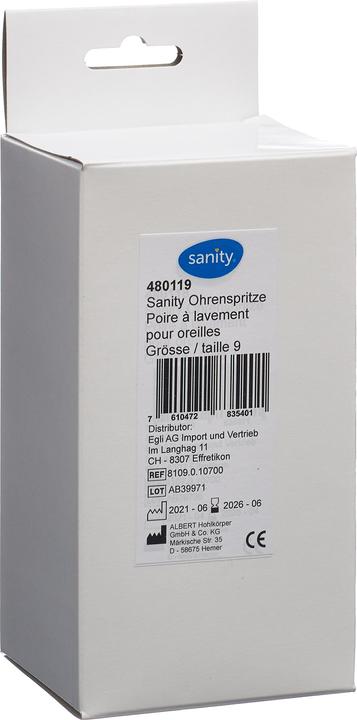 Produktbild Sanity Ohrspritze