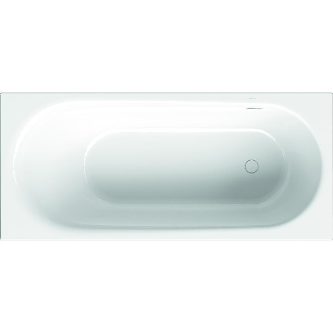 Bette, Badewanne, Comodo Badewanne, 190 x 90 cm, 1642-, seitlicher Überlauf hinten (228 l, 190 cm, 90 cm)