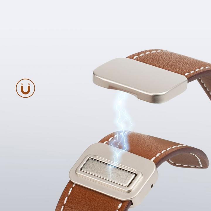 Actual product image Dux Ducis YA bracelet (42 mm, 44 mm, 45 mm, 49 mm, Genuine leather)