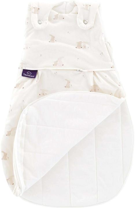 Actual product image Träumeland Baby all-year sleeping bag Hophop Bunny size 56/62 (62 cm, 2.5 TOG, All-season)