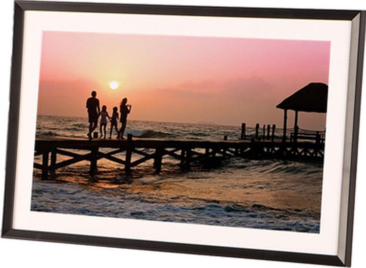 Produktbild Benel Frameo Digitaler Fotorahmen HF-109T Schwarz 10.1 Inch mit FrameGlow (10.10", 1280 x 800 Pixel)