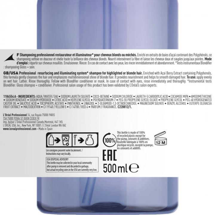 Produktbild L'Oréal Professionnel Série Expert (500 ml, Flüssiges Shampoo)